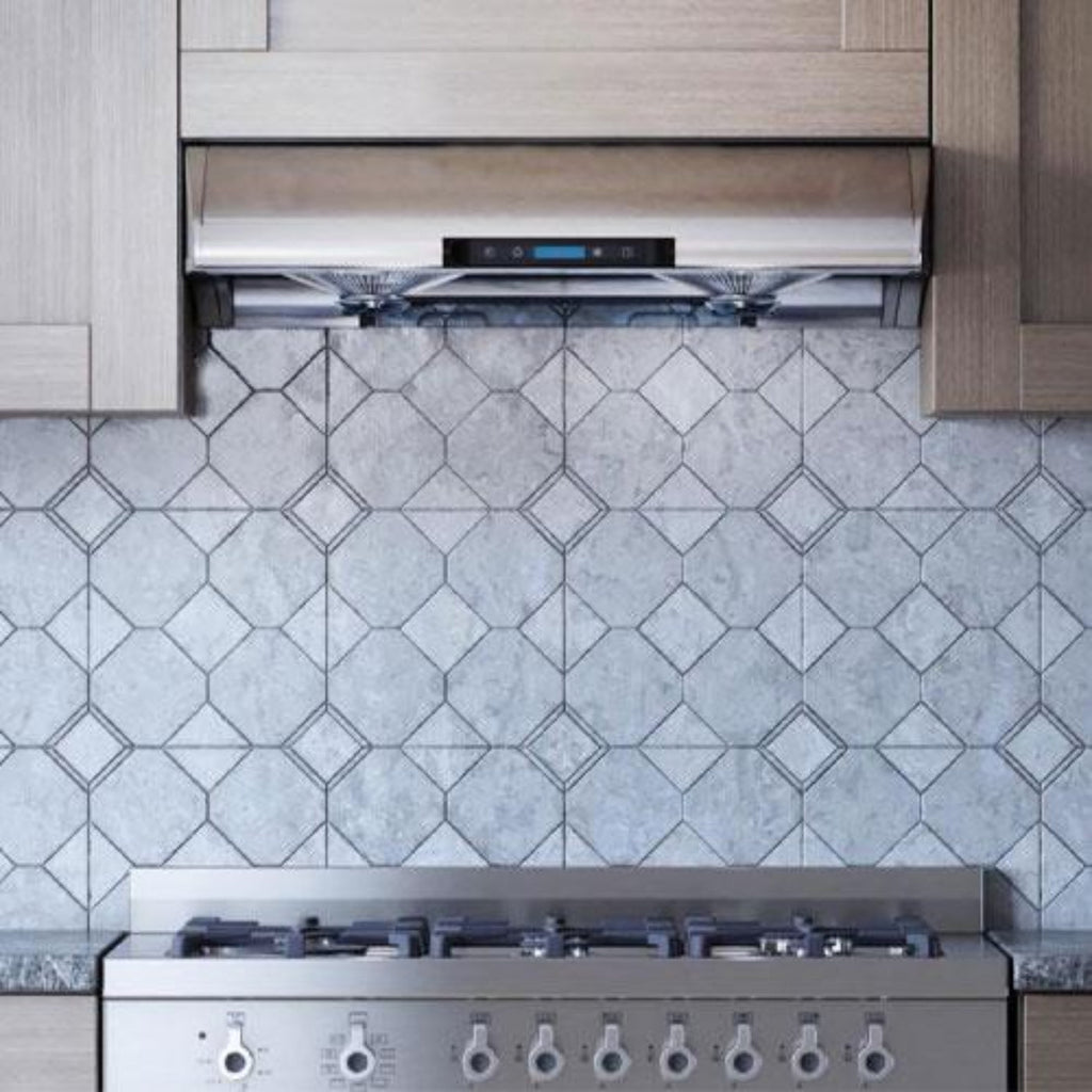 XO APPLIANCE XOA30W 550 CFM 30" Filter Free Under Cabinet Range Hood White - XOA30W