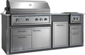 XO APPLIANCE XOGOK42V1GR Factory Assembled, Appliance Ready Designer Island Gray - XOGOK42V1GR
