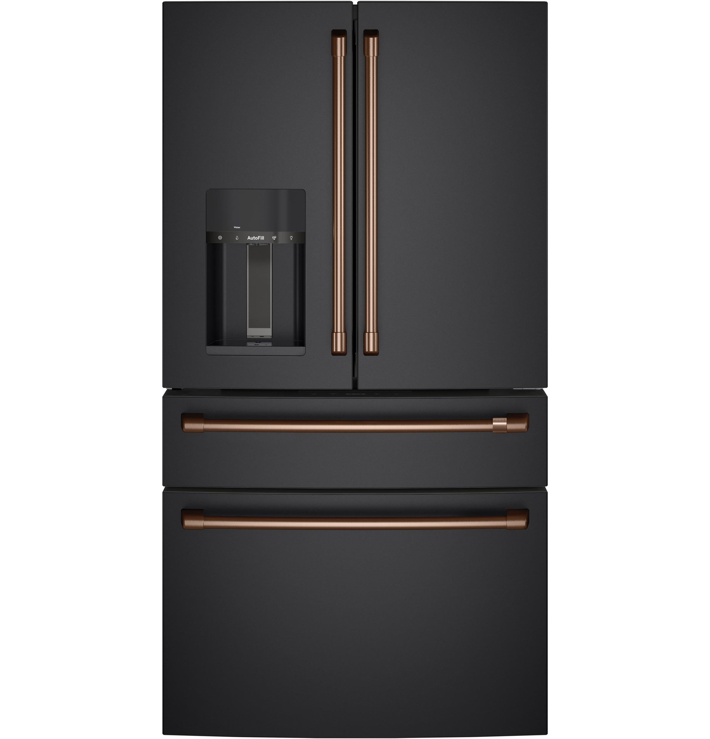 CAFE CVE28DP3ND1 CAFé™ ENERGY STAR® 27.8 Cu. Ft. Smart 4-Door French-Door Refrigerator Black