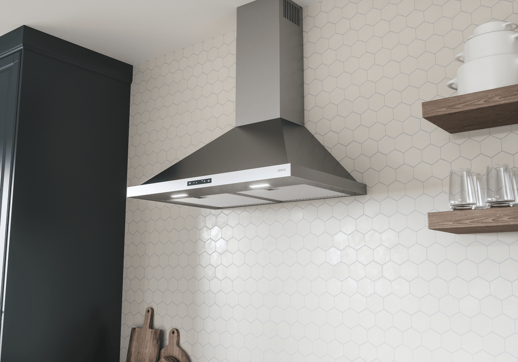 ZEPHYR Ombra, Wall, 36", SS, 600 CFM in Stainless Steel - ZOME36BS