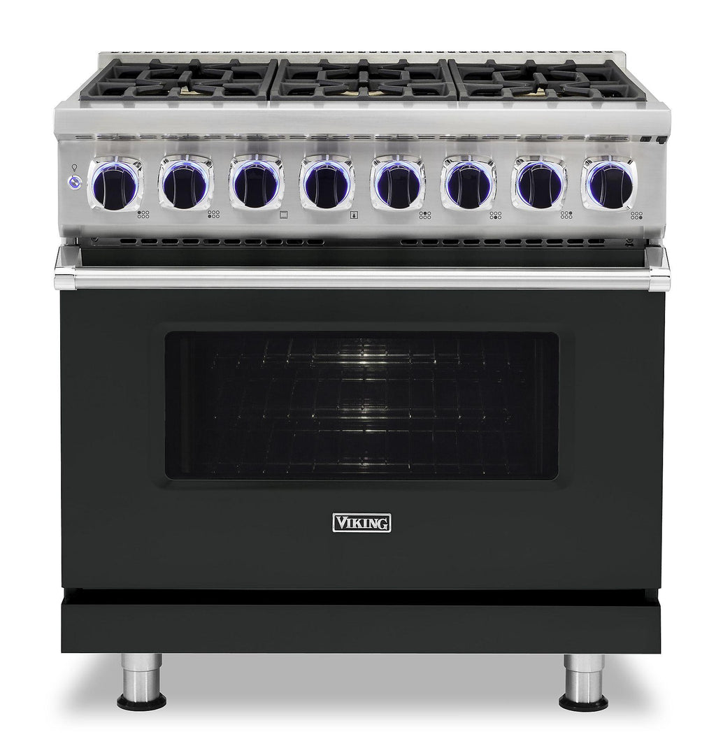 VIKING 36" Dual Fuel Range - VDR7362 Viking 7 Series Bronze - VDR73626BANLP