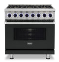 VIKING 36" Dual Fuel Range - VDR7362 Viking 7 Series Bronze - VDR73626BAN