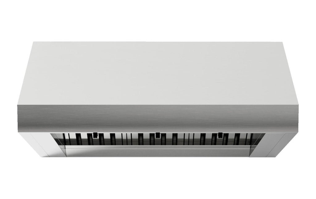 XO APPLIANCE XOGV48S Outdoor hood, 48"W, 33"D, 18"T, 1200CFM, LEDs, pro baffle filters in Stainless Steel - XOGV48S