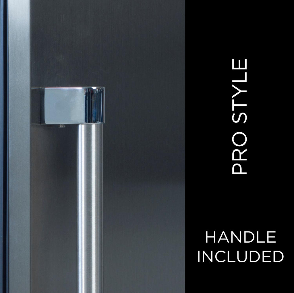 XO APPLIANCE XOU15BCSFL 15" Beverage Center, Solid in Stainless Steel, Left Hinge in Stainless Steel - XOU15BCSFL