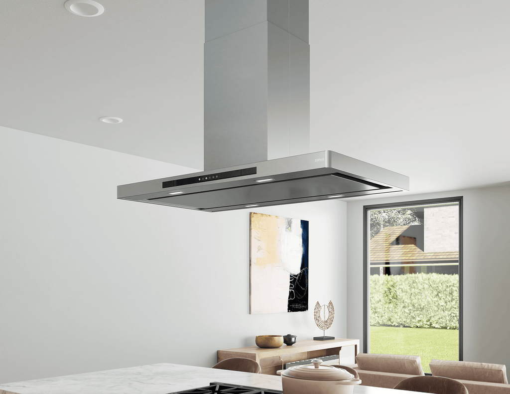 ZEPHYR Vista Island 42in, SS, BODY ONLY in Stainless Steel - DVLE42ASSX