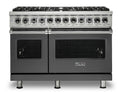 VIKING 48" Dual Fuel Range - VDR548 Viking 5 Series Gray - VDR5488BDG