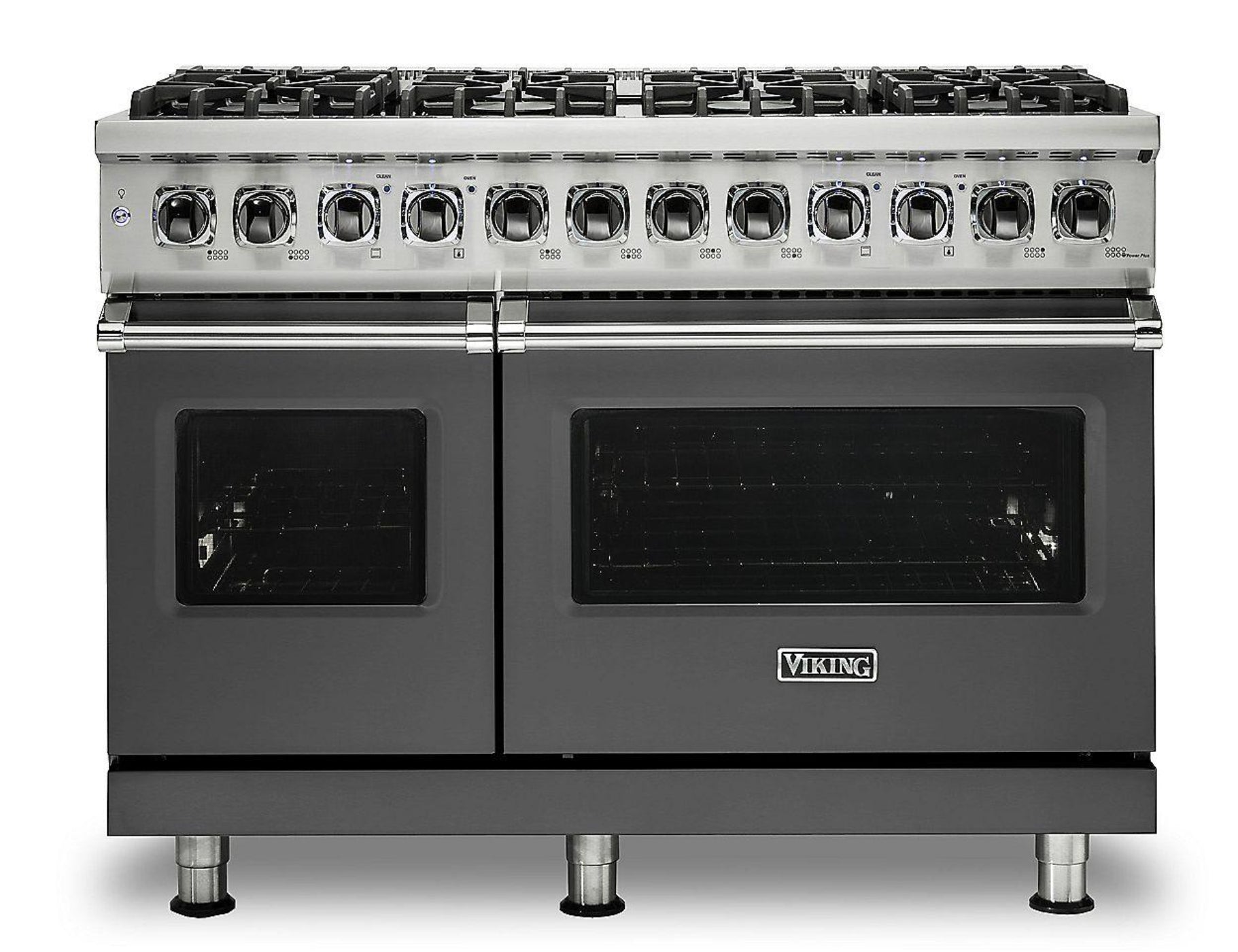 VIKING 48" Dual Fuel Range - VDR548 Viking 5 Series Gray - VDR5488BDG