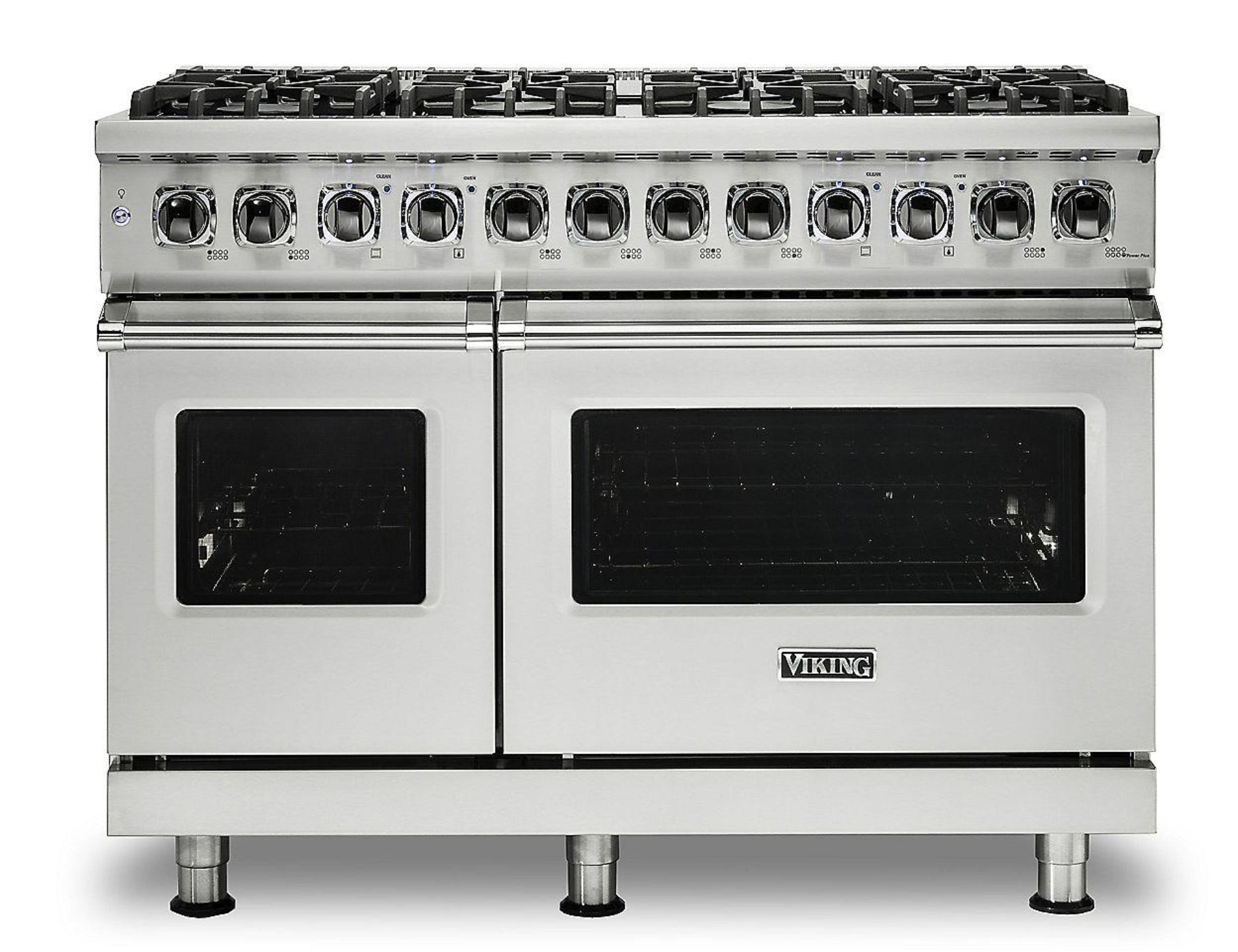 VIKING 48" Dual Fuel Range - VDR548 Viking 5 Series in Stainless Steel - VDR5488BSS
