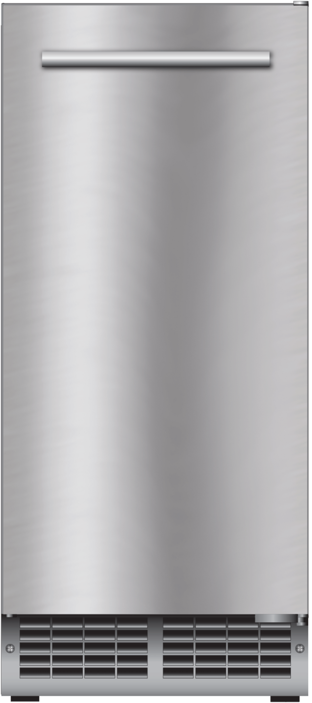 XO APPLIANCE XOUIM1565SP 15" Clear Gourmet Ice Maker Fingerprint Resistant in Stainless Steel w Pump in Stainless Steel - XOUIM1565SP