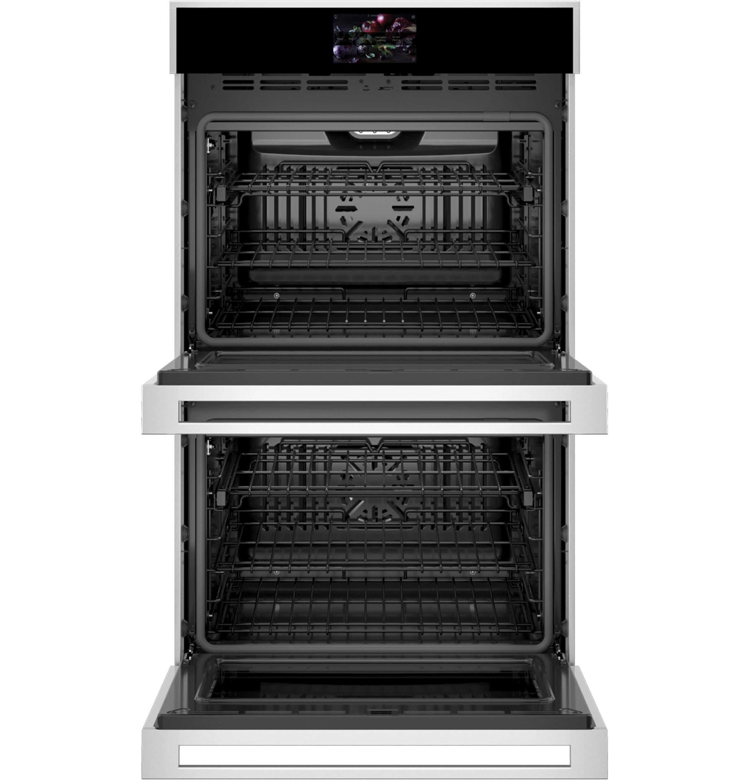 MONOGRAM Monogram 30" Minimalist Double Wall Oven in Stainless Steel - ZTD90DSSNSS