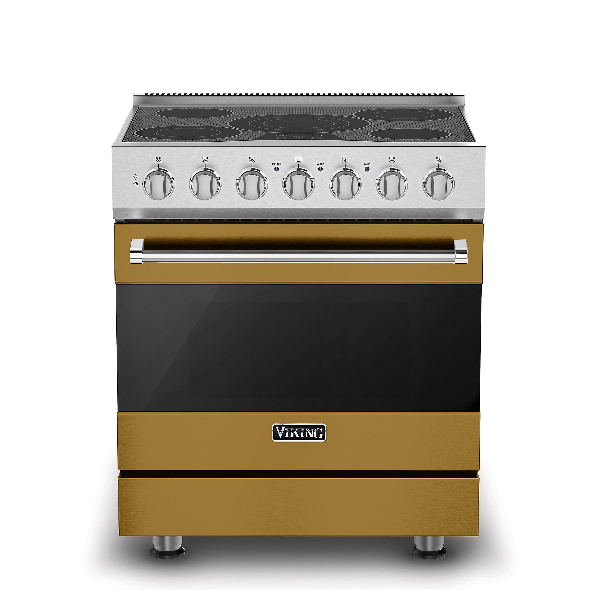 VIKING 30" Self-Cleaning Electric Range Viking 3 Series Gold - RVER33015BGH