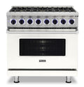 VIKING VDR73626BPW 36" Dual Fuel Range - VDR7362 Viking 7 Series White - VDR73626BPW