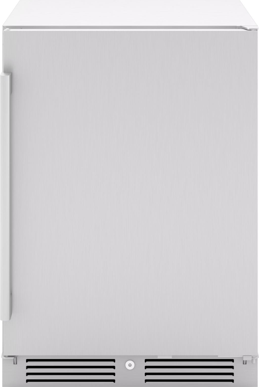 ZEPHYR Presrv Refrigerator, 24in Compact, Outdoor SS, Reversible, Lock, 1 Zone in Stainless Steel - PRR24C01ASOD