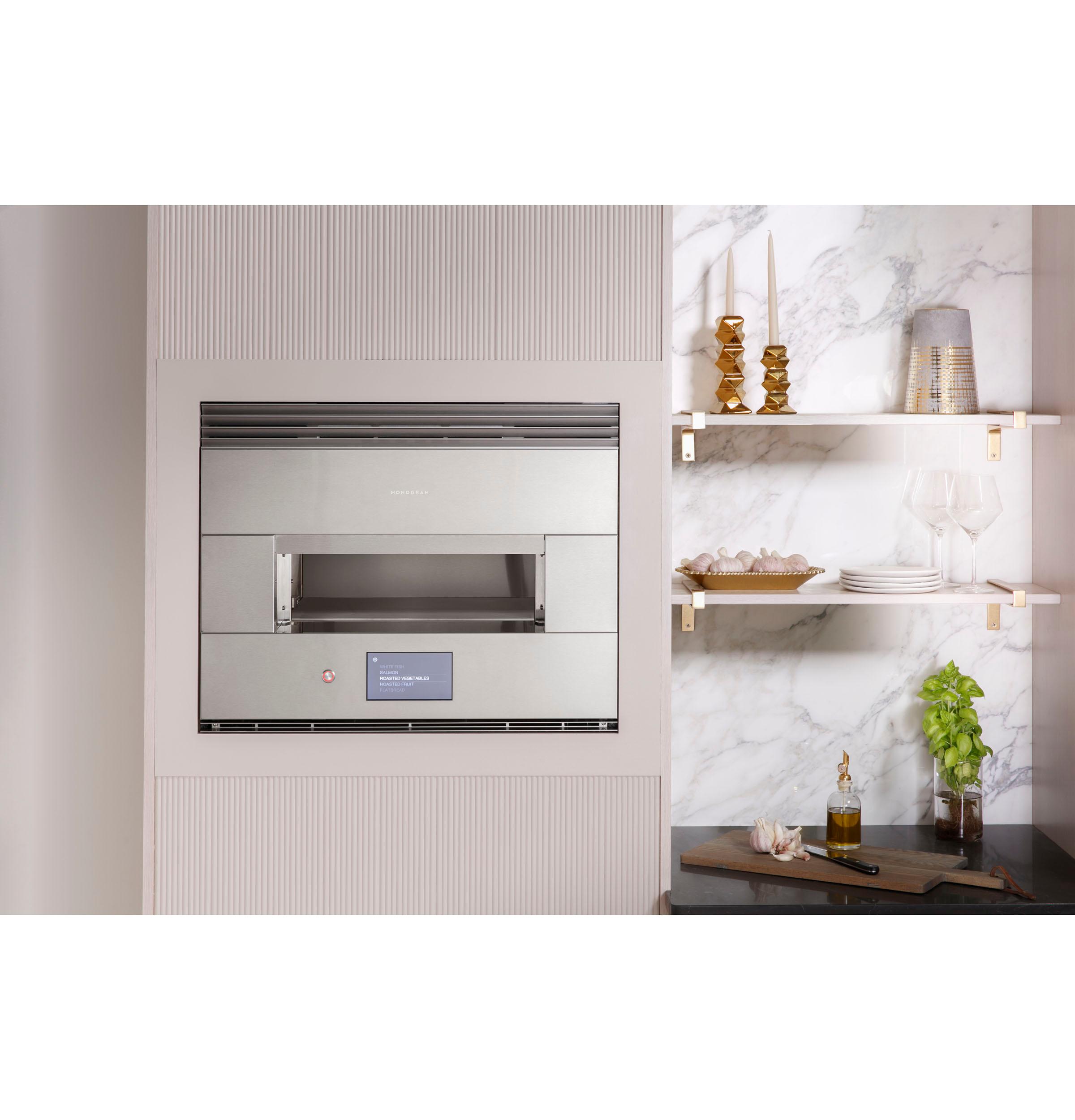 MONOGRAM Monogram 30" Hearth Oven in Stainless Steel - ZEP30FRSS