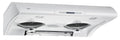 XO APPLIANCE XOA36W 550 CFM 36" Filter Free Under Cabinet Range Hood White - XOA36W