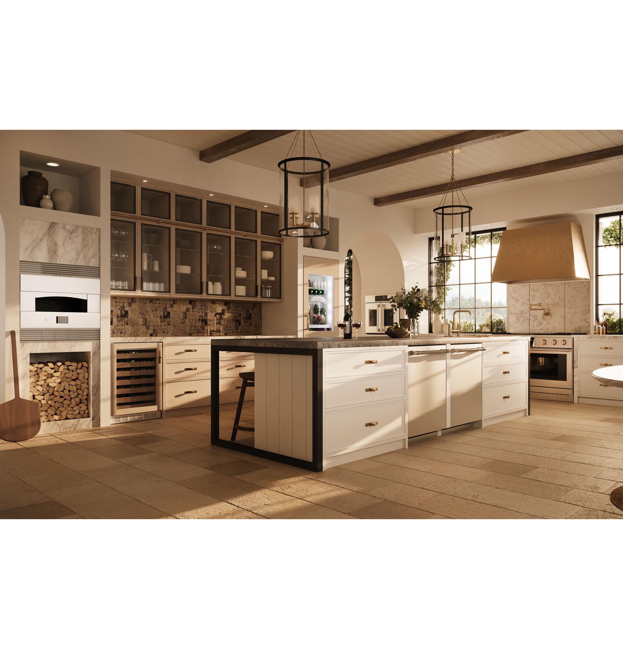 MONOGRAM Monogram 48" Custom Brass Hood Brass - ZVC48DTB1