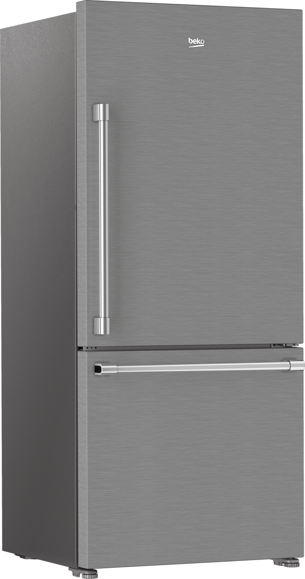 BEKO 30" Bottom Freezer Refrigerator with HarvestFresh in Stainless Steel - BFBD30216SS