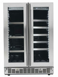 SILHOUETTE Silhouette - 24" Built-in Beverage Center in Stainless Steel - SPRBC047D1SS