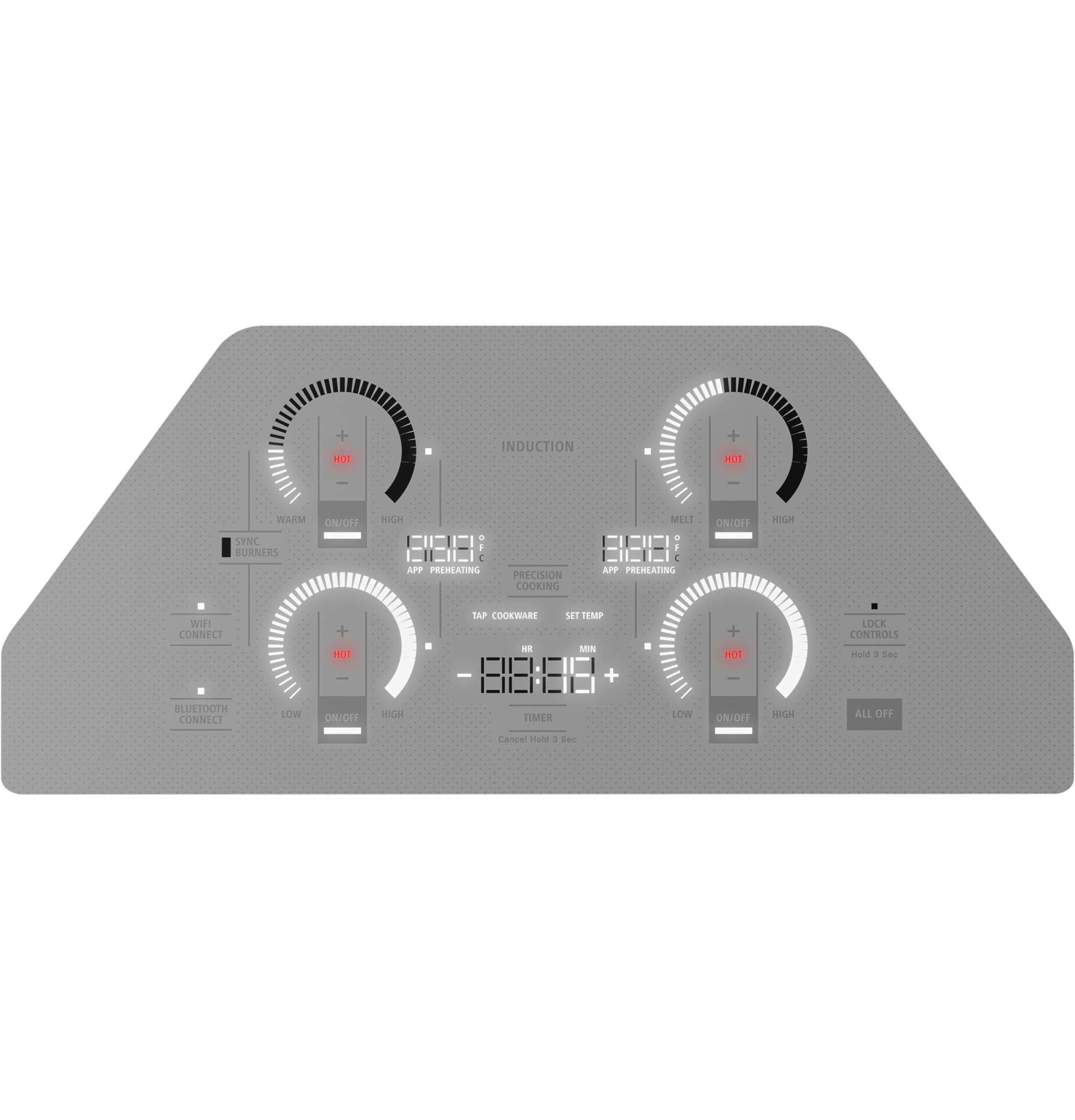 MONOGRAM Monogram ENERGY STAR 30" Induction Cooktop Gray - ZHU30RSTSS