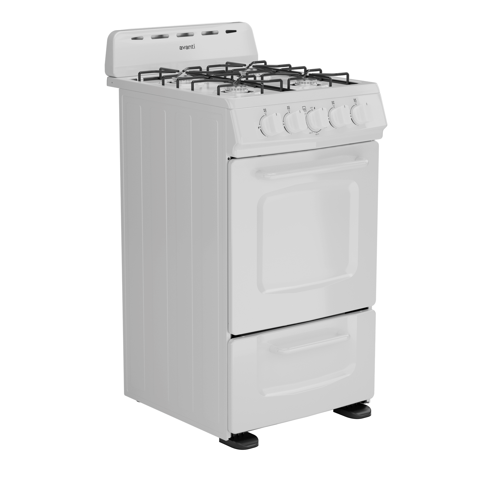AVANTI Avanti 20" Gas Range Oven White - GRO20P0W