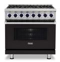 VIKING 36" Dual Fuel Range - VDR7362 Viking 7 Series Black - VDR73626BON