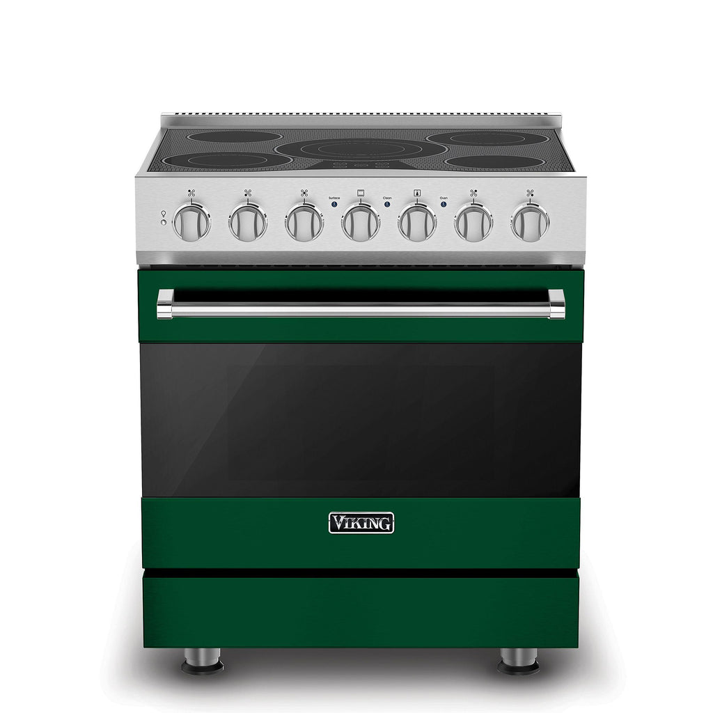 VIKING 30" Self-Cleaning Electric Range Viking 3 Series Green - RVER33015BIV