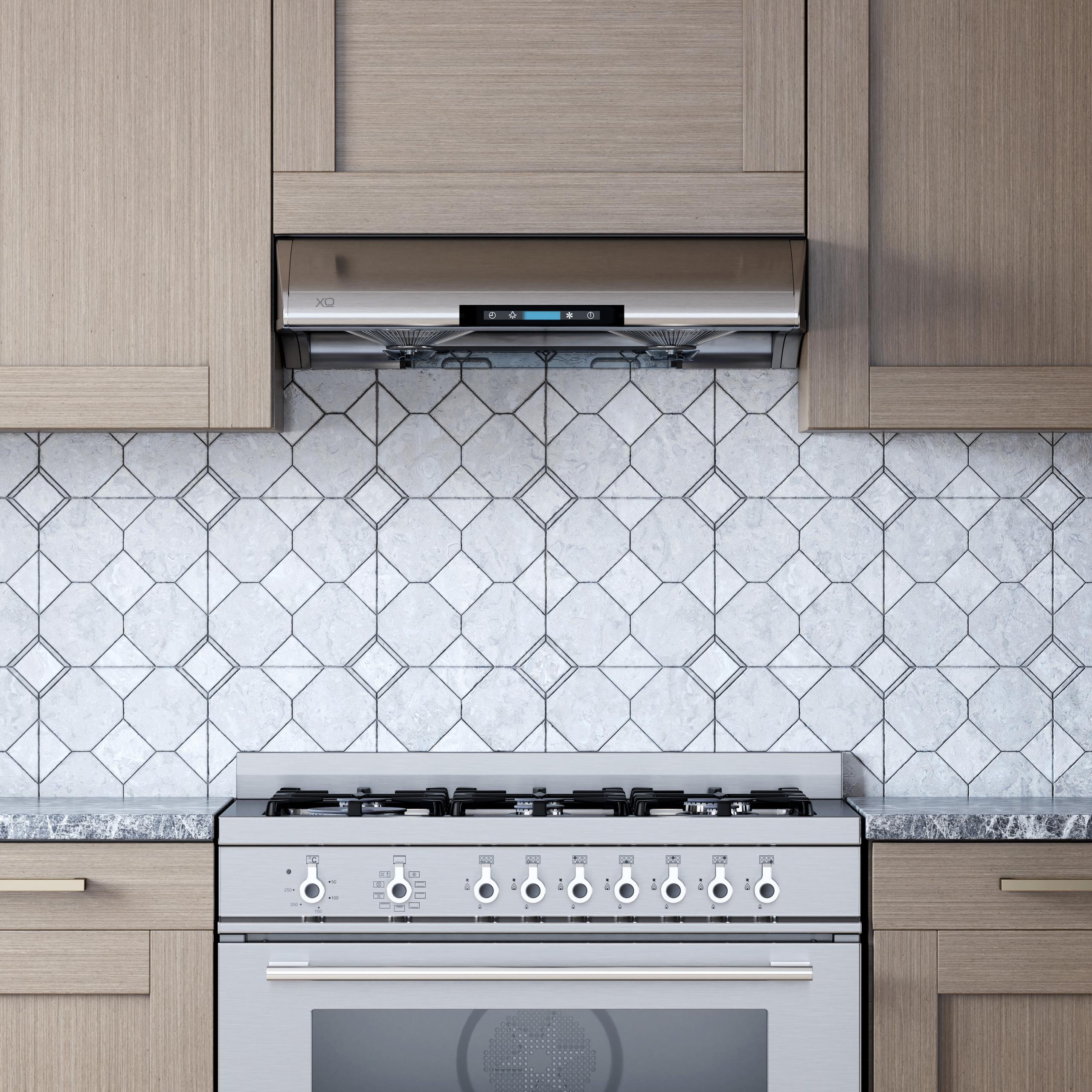 XO APPLIANCE XOA30B 550 CFM 30" Filter Free Under Cabinet Range Hood Black - XOA30B