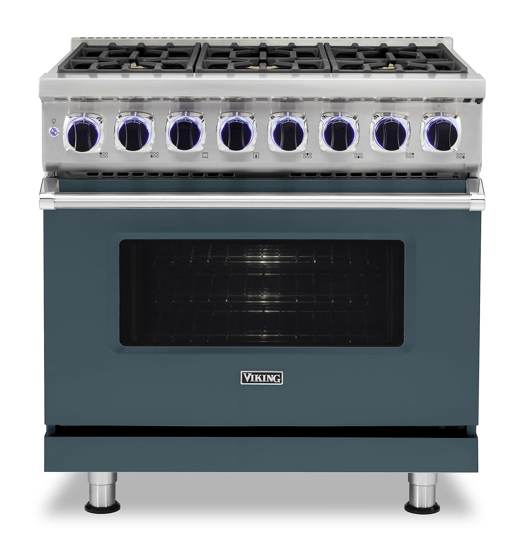 VIKING 36" Dual Fuel Range Viking 7 Series Gray - VDR73626BSQ