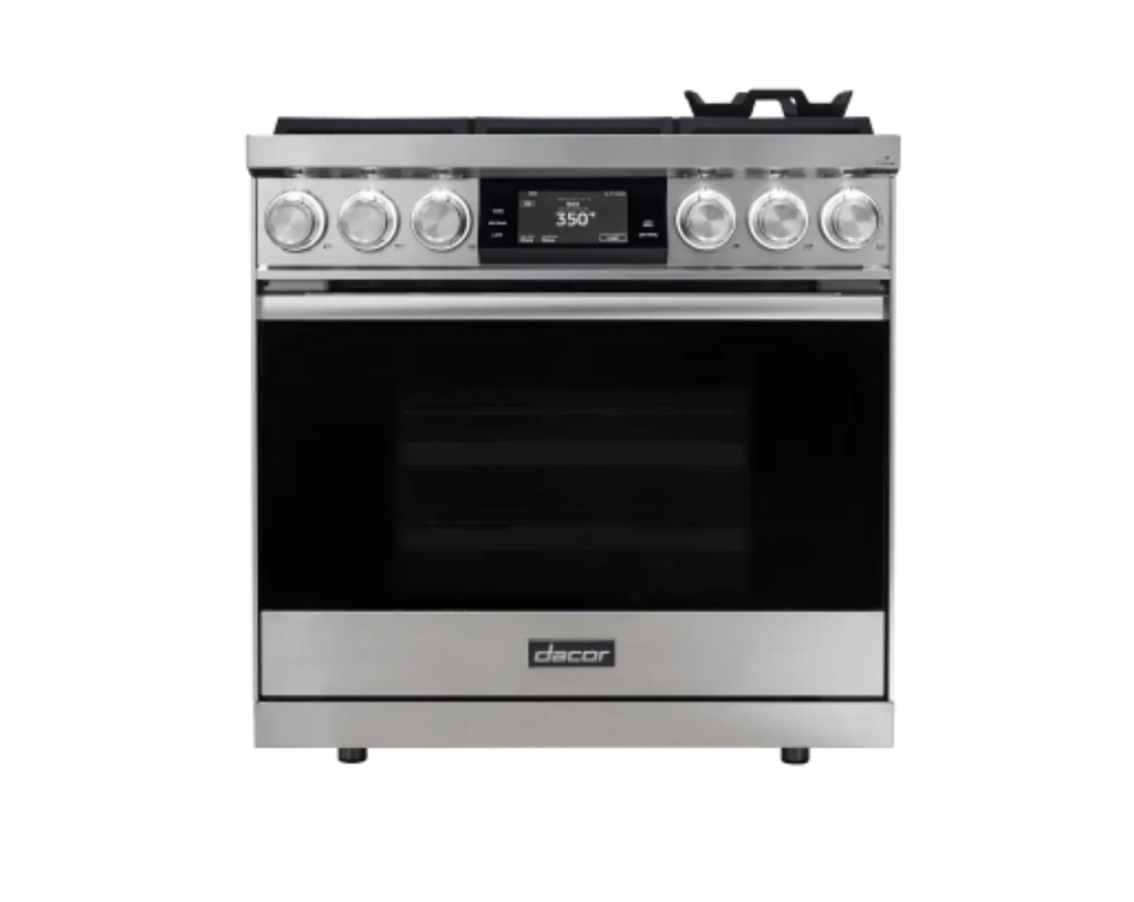 DACOR DOP36C86DLS 36" Range, in Stainless Steel, Natural Gas & Liquid Propane - DOP36C86DLS