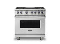 VIKING 36" Dual Fuel Range - VDR7362 Viking 7 Series in Stainless Steel - VDR73624GSS