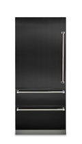 VIKING 7 Series Refrigerator Door Panel - STAINLESS STEEL OR COLOR DOOR PANEL Black - VIBDP36LCS