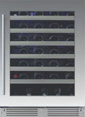 XO APPLIANCE XOU24WGSR 24" Wine Cooler, Single Zone in Stainless Steel Glass, Right Hinge in Stainless Steel - XOU24WGSR