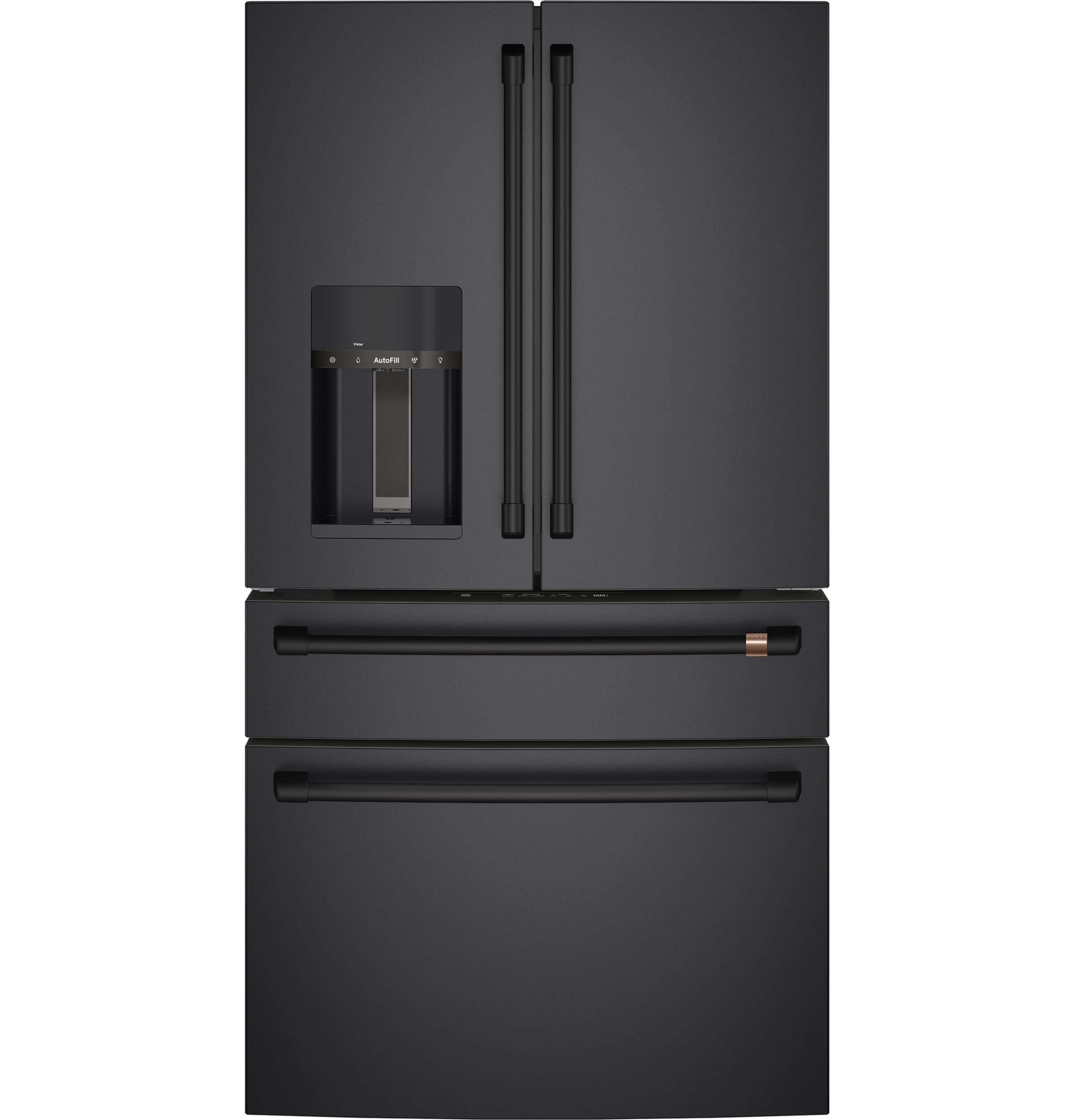 CAFE CVE28DP3ND1 CAFé™ ENERGY STAR® 27.8 Cu. Ft. Smart 4-Door French-Door Refrigerator Black