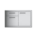 XO APPLIANCE XOG36COMBO 36" 304 in Stainless Steel Door and Drawer in Stainless Steel - XOG36COMBO
