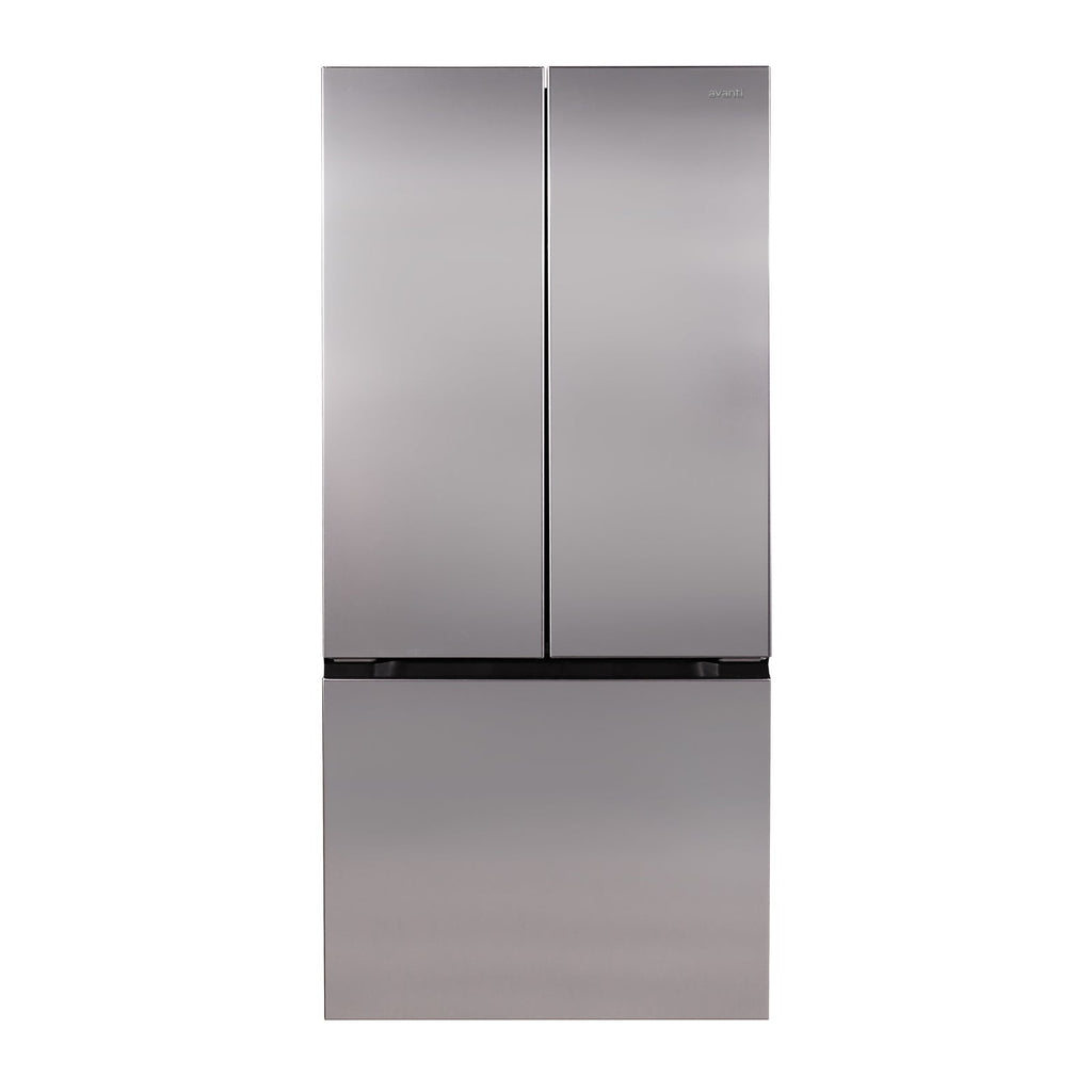 AVANTI Avanti Frost Free French Door Refrigerator, 17.5 cu. ft. in Stainless Steel - FFFDS175L3S