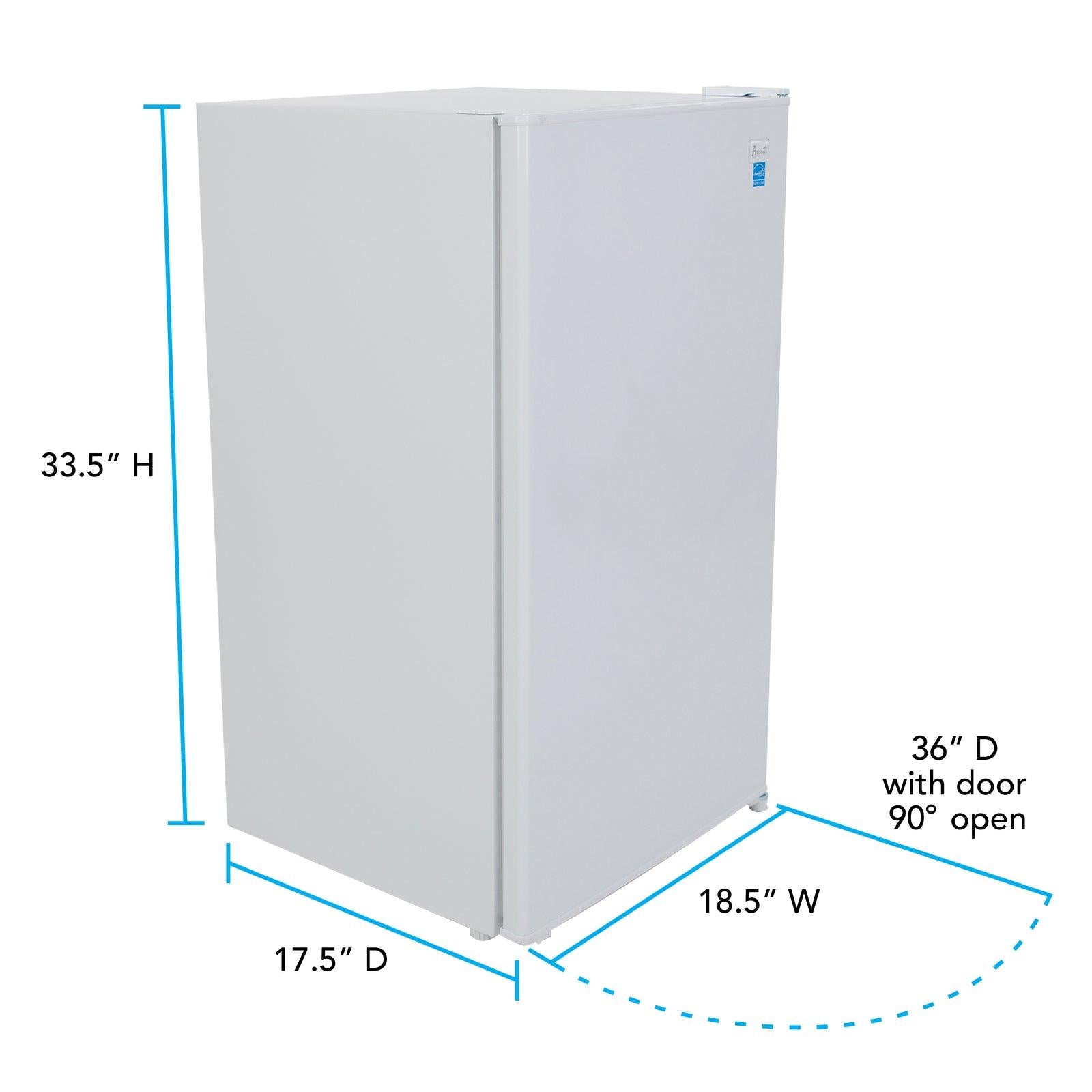 AVANTI Avanti 3.3 cu. ft. Compact Refrigerator - White - RM3306W