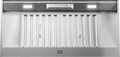 ZEPHYR Monsoon Connect, 42in, SS, LED, ACT in Stainless Steel - AK9440BS