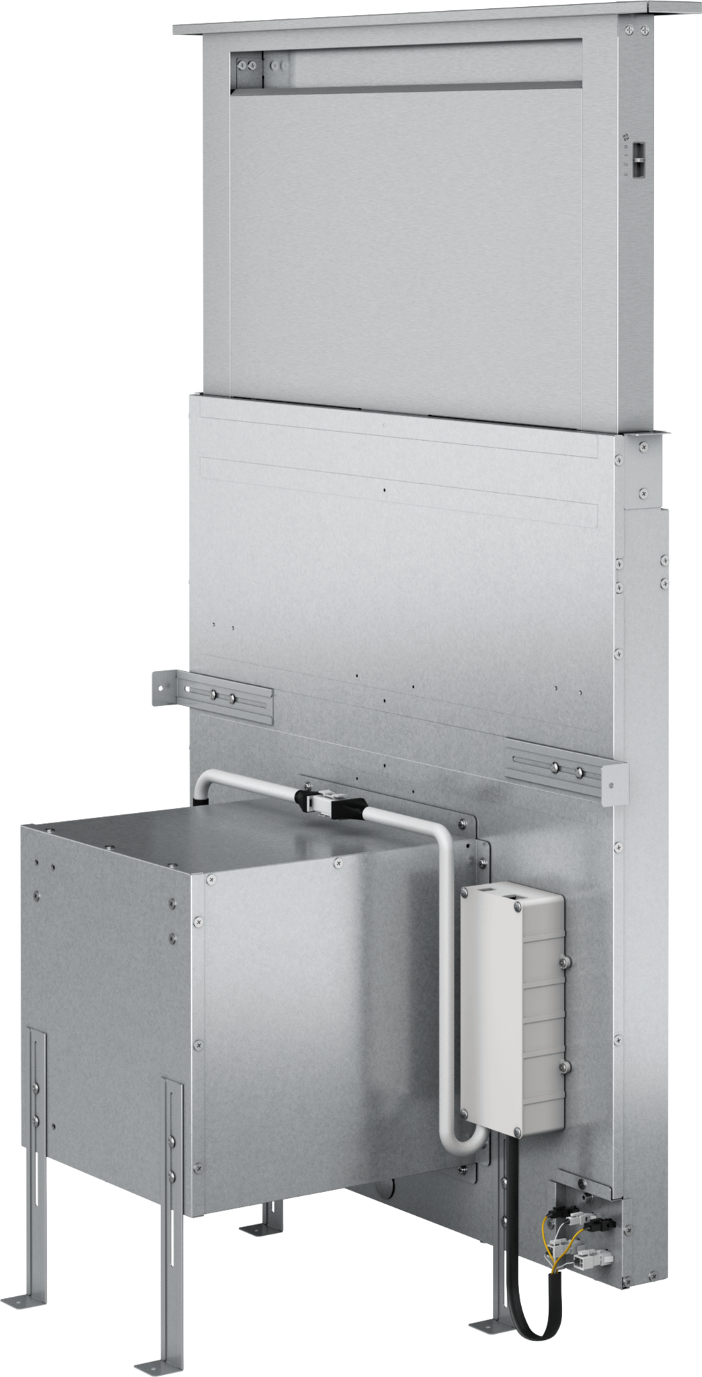 ZEPHYR Treviso Downactive, 14" rise, 30" Width, SS, 600 CFM in Stainless Steel  - ZTVE30AS
