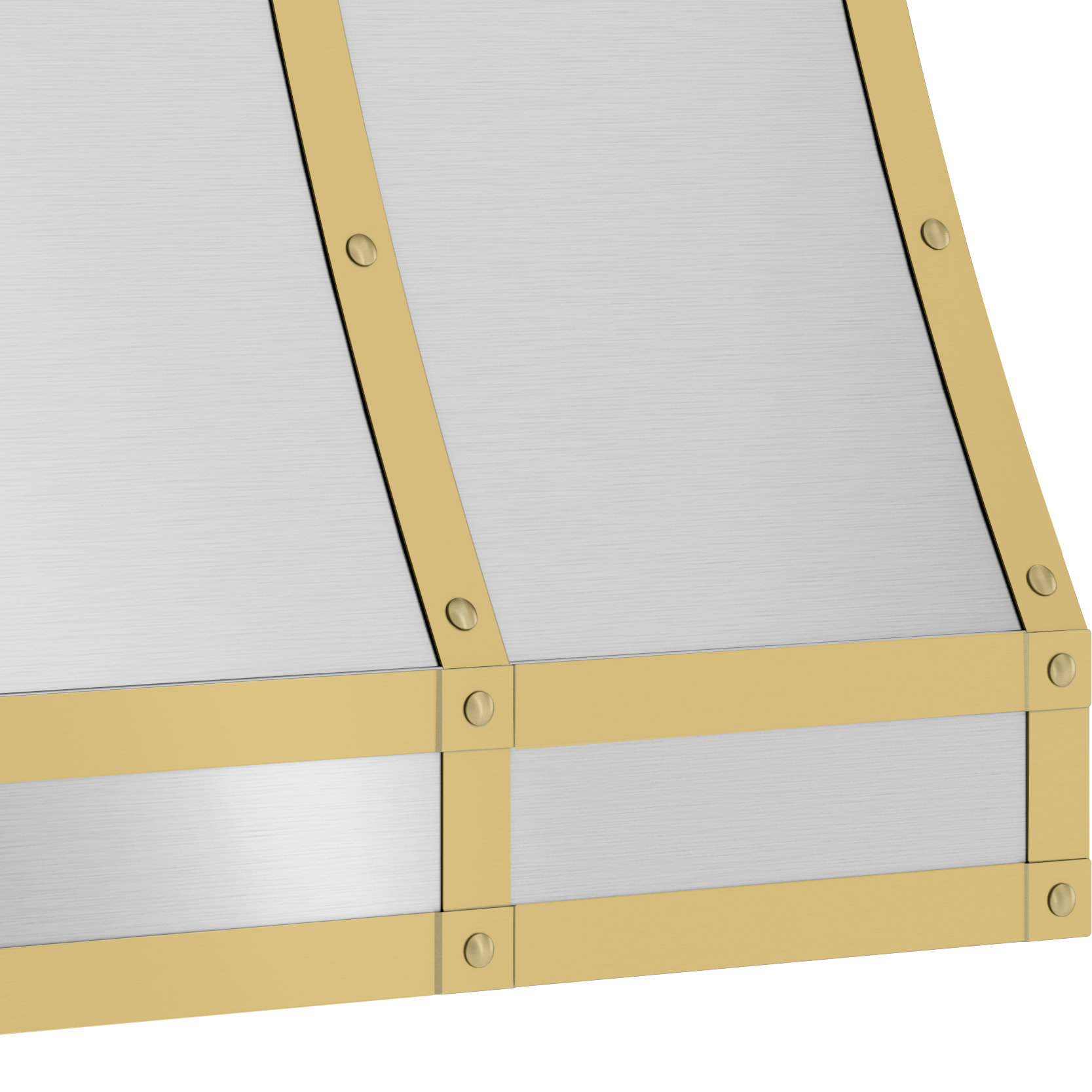 ZEPHYR Forte Hood Banding Kit, 48in, Satin Gold Gold - BKFT48ASG