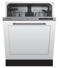 BLOMBERG APPLIANCES DW51600FBI 24in Dishwasher ADA Overlay 48dBA top control 6 cycle, beam on floor Custom Panel Ready - DW51600FBI