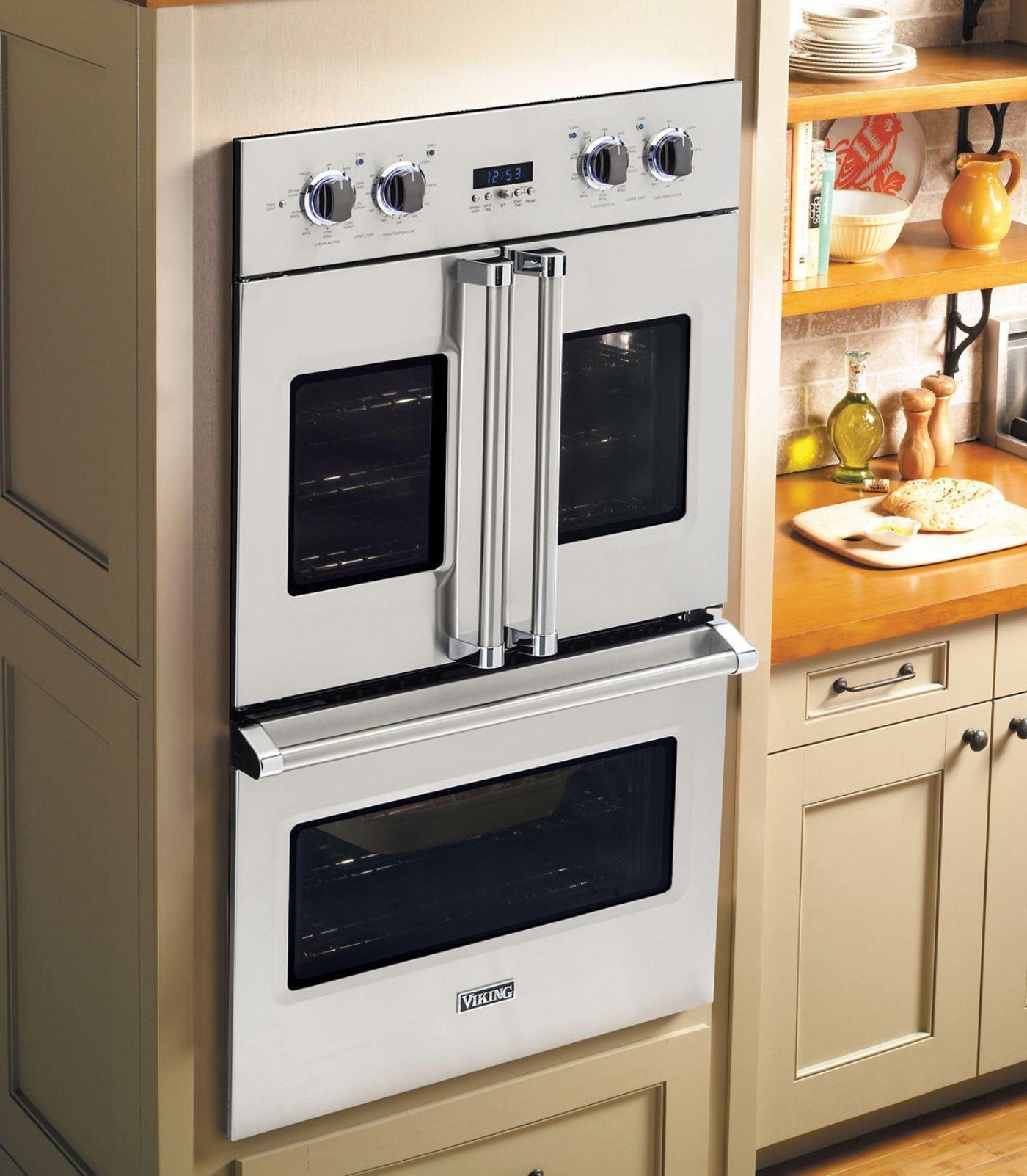 VIKING 30" Electric Double French-Door Oven Blue - VDOF7301NS