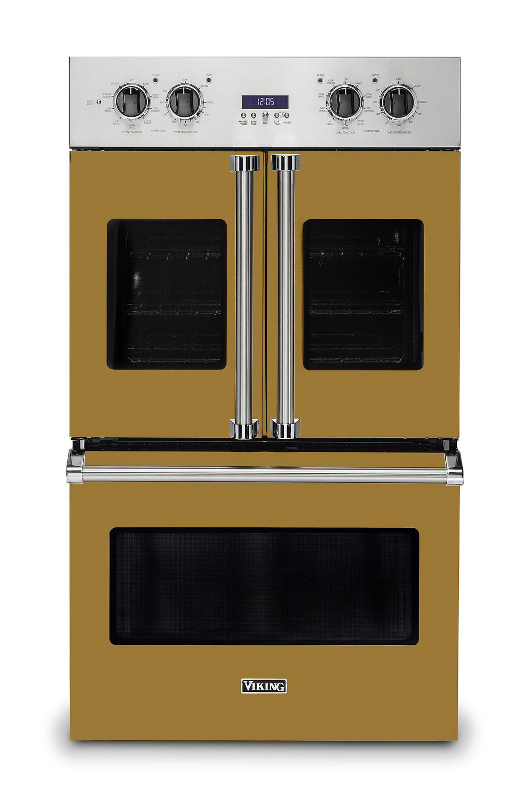VIKING 30" Electric Double French-Door Oven Gold - VDOF7301GH