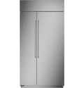 MONOGRAM Monogram 42" Built-In Side-by-Side Refrigerator in Stainless Steel - ZISS420NNSS