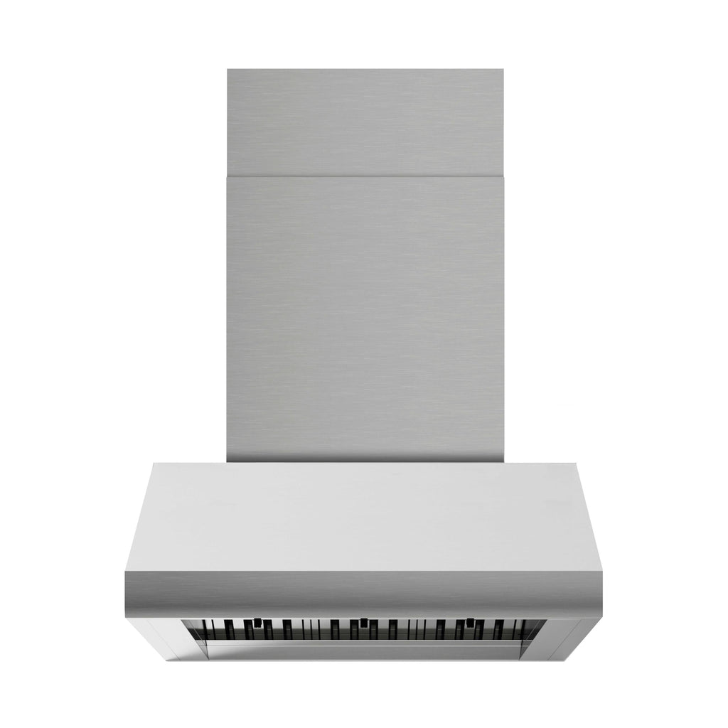 XO APPLIANCE XOGV28TELDC Telescopic Duct Cover for up to 12' ceilings, 28" wide (copy) in Stainless Steel - XOGV28TELDC
