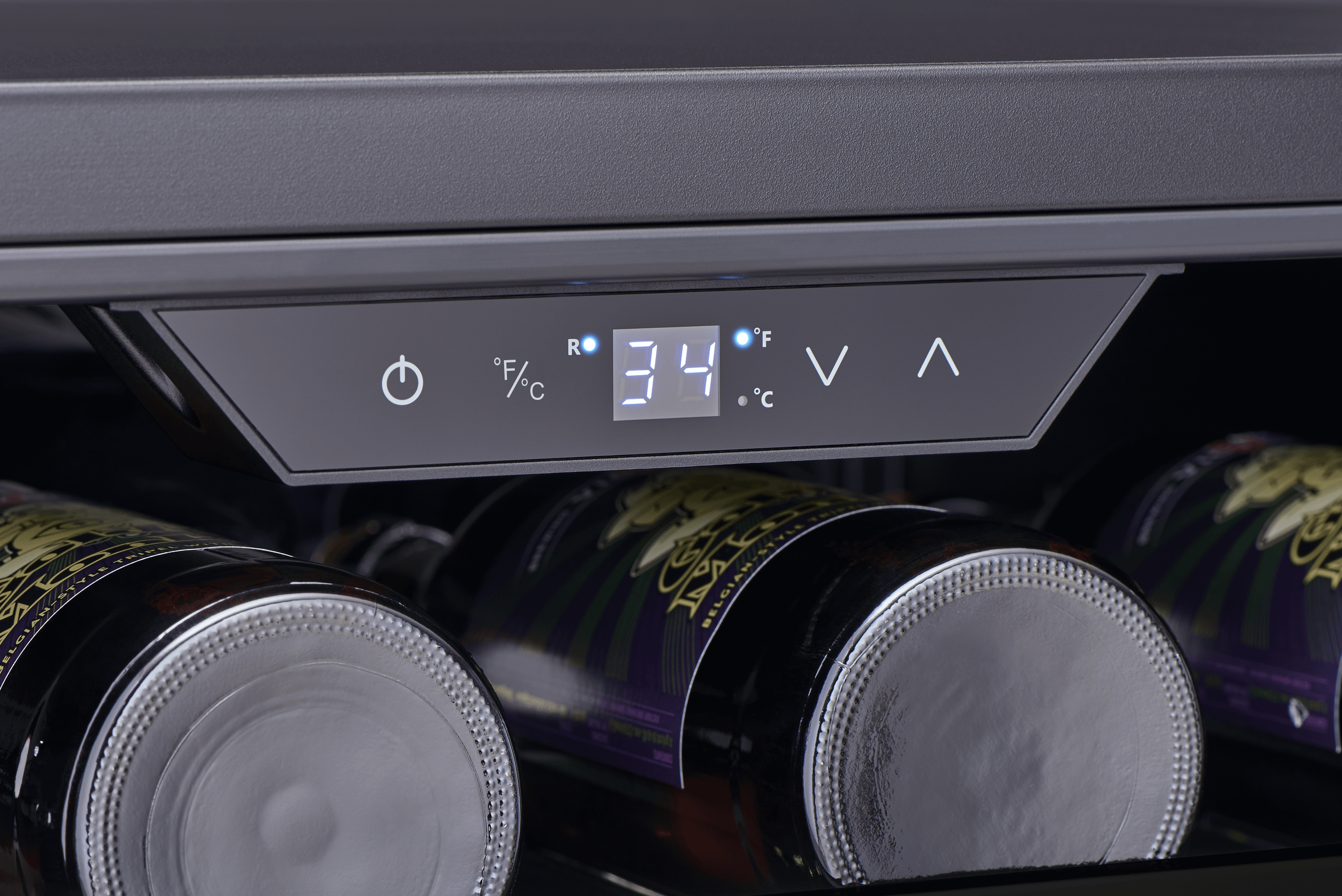 ZEPHYR Presrv Bev Outdoor Cooler, 24in UC, SS, Lock, 1Z in Stainless Steel - PRB24C01ASOD