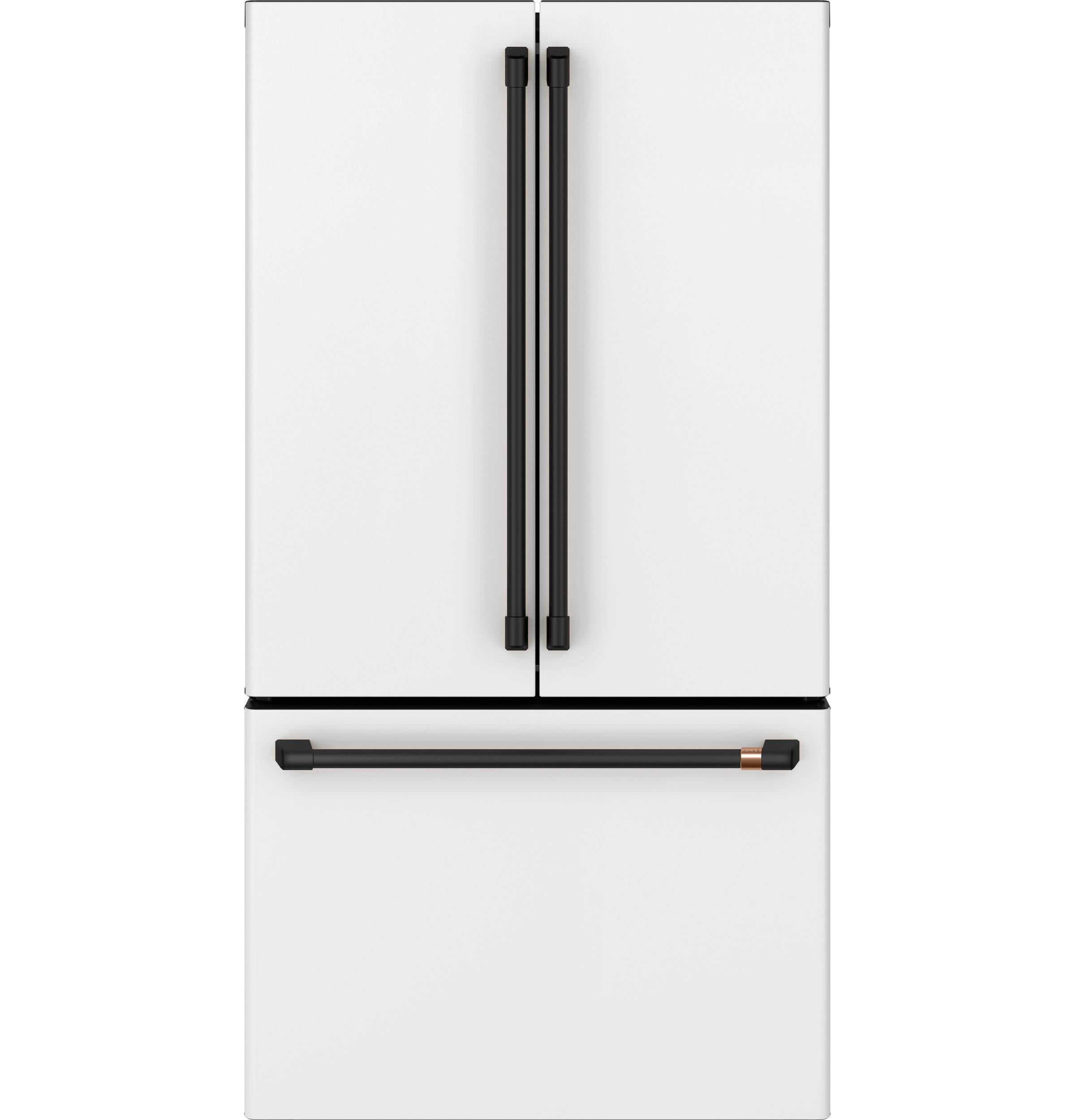CAFE CWE23SP4MW2 CAFé™ ENERGY STAR® 23.1 Cu. Ft. Smart Counter-Depth French-Door Refrigerator White