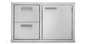 VIKING 30" Double Drawer and Access Door Combo - VOADDR5301SS in Stainless Steel - VOADDR5301SS