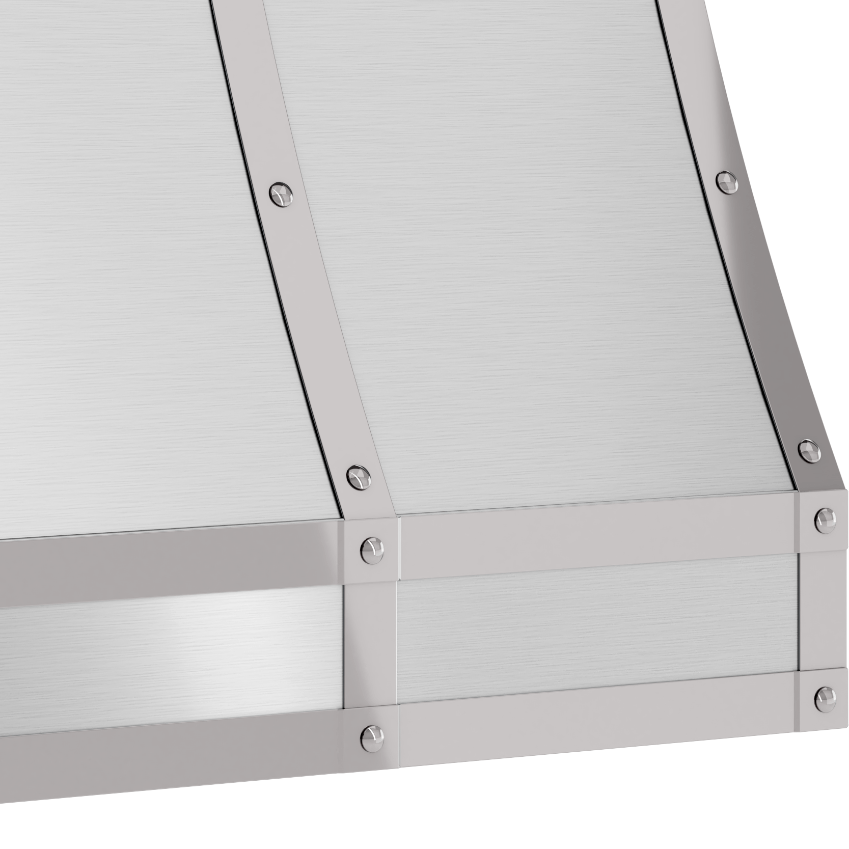 ZEPHYR Duct Cover, 48in x 18in, SS in Stainless Steel - DC14818AS