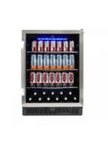 SILHOUETTE Silhouette 24" Built-in Beverage Center in Stainless Steel - SBC057D1BSS
