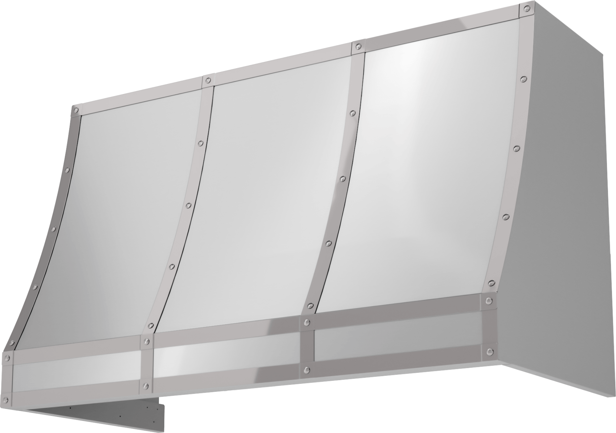ZEPHYR Forte Wall Custom Hood, 48in, SS, BODY ONLY in Stainless Steel - CHFT48ASX